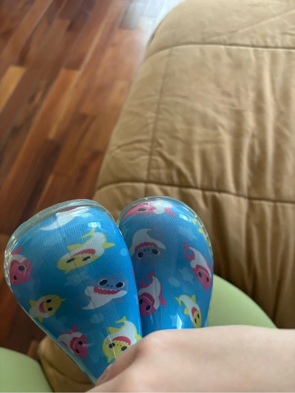 pinkfong baby shark rain boots for toddler